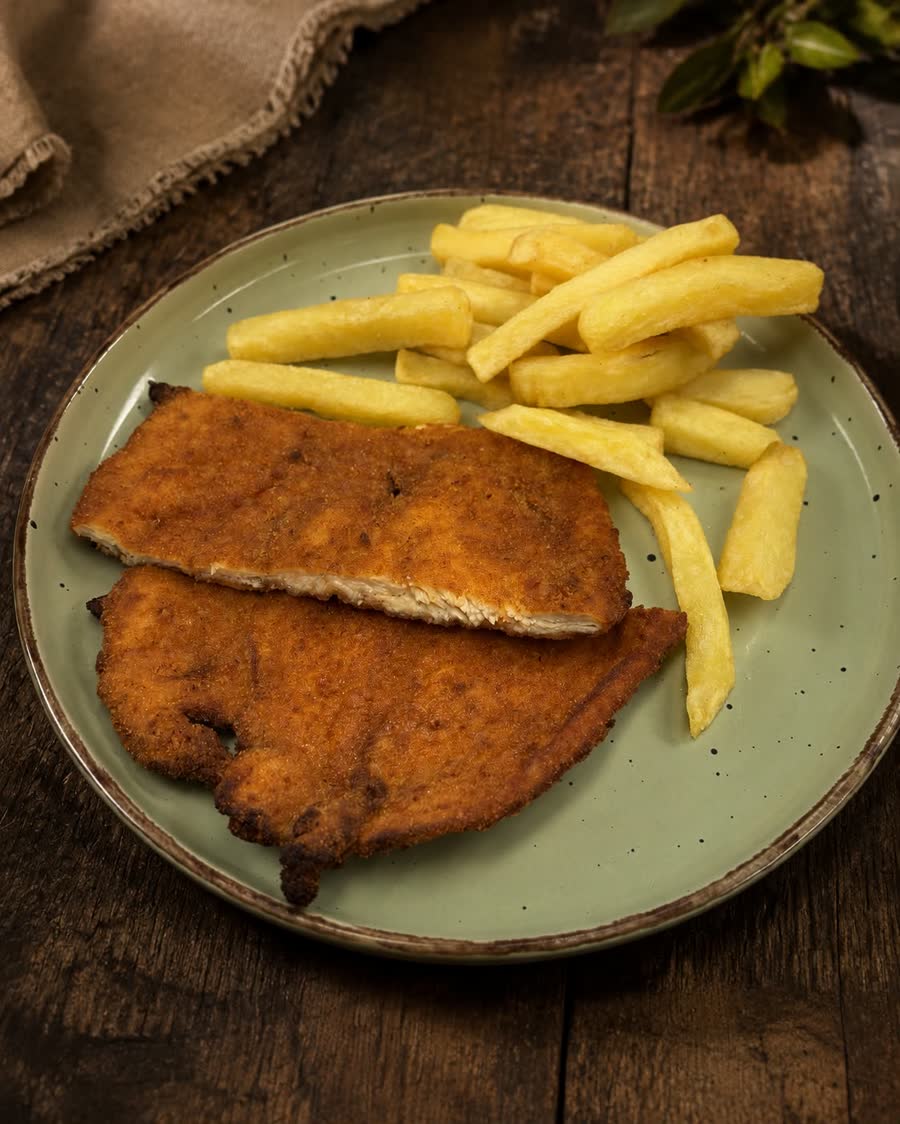 Milanesa Arrels — Arrels del Foc, restaurant argentí a Martinet